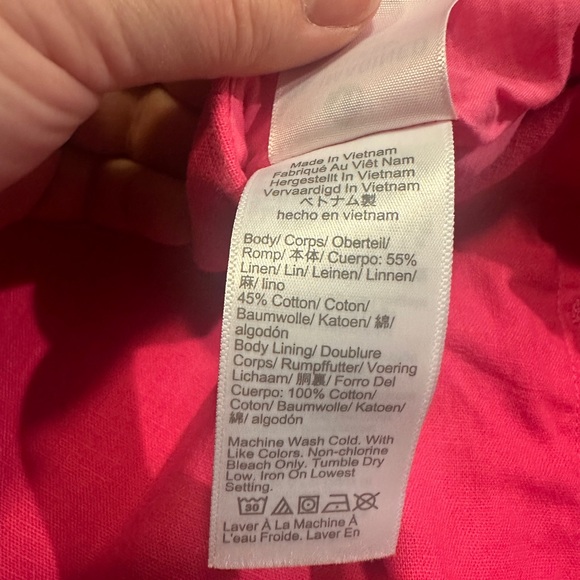 Jcrew Linen Button Skirt - Picture 5 of 6